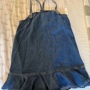 Anthropologie Pilcro Blue Denim Dress